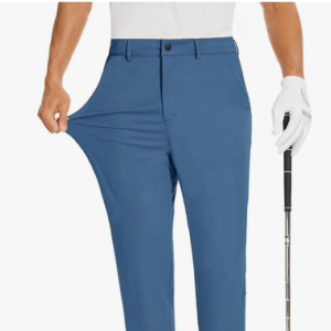 Men's Stretch Golf Joggers – Slim Fit Tapered Pants with Pockets