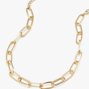 Gold Chain Necklace & Bracelet Set – Link Jewelry for Women