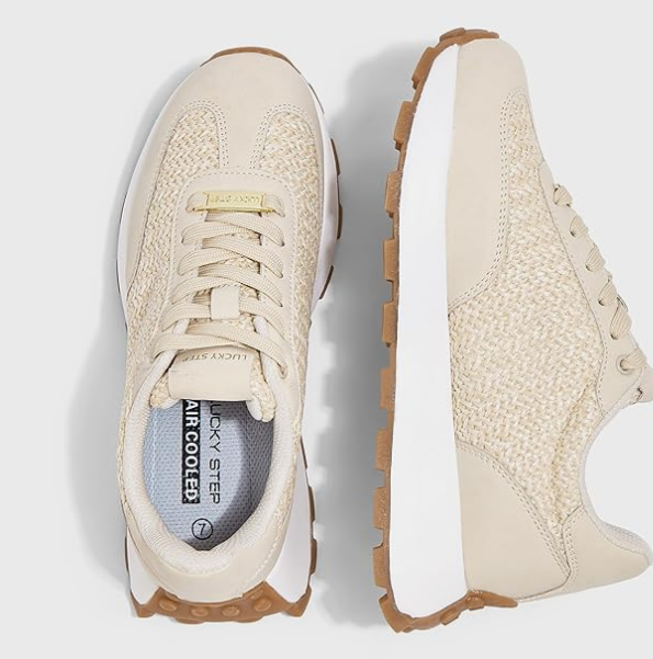 Women's Platform Sneakers – Retro Lace-Up Casual Trainers - Image 2