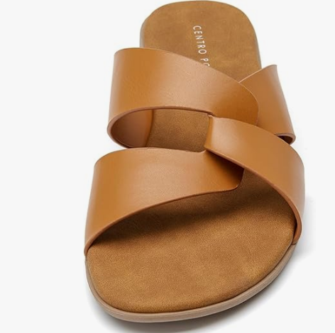 Women's Open-Toe Cross-Strap Sandals - Image 2